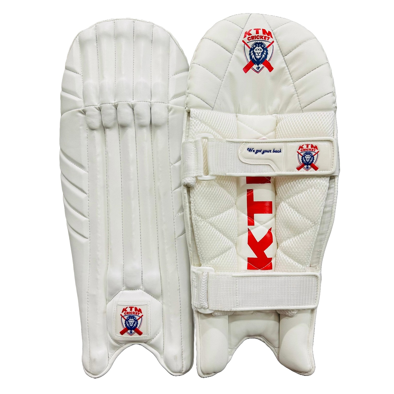 KTM DC Pro Grade Wicketkeeping Pads - White