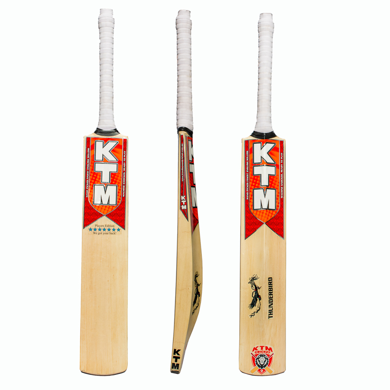 Thunderbird - Players Edition English Willow Bat - Mid Grade 1 English Willow